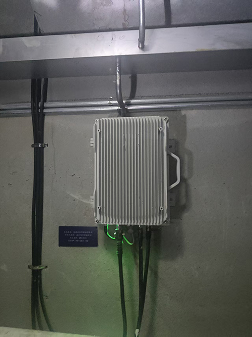  青湖路街道电力管廊覆盖漏缆方式案例